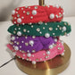 rhinestone & pearl headband - multiple colors