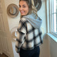 plaid jacket with hood