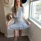 smocked floral dress